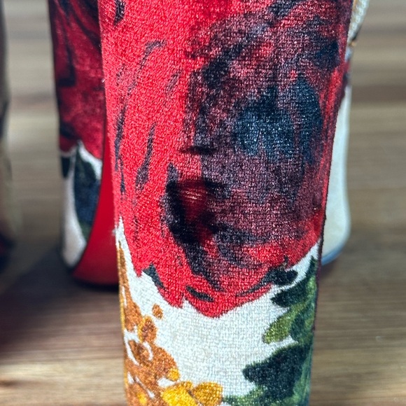 Christian Louboutin Moulamax floral booties - Picture 4 of 10